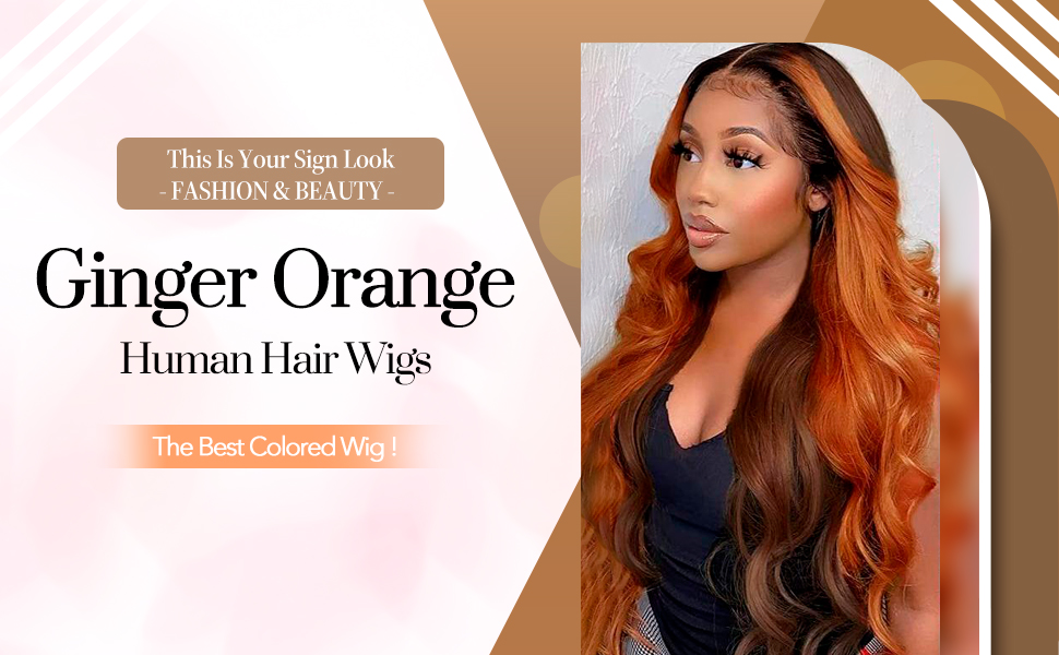 Ginger Orange Human Hair Wigs Is The Best Colored Wigs,Which Is Your Sign Look -Fashion & Beauty