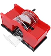 FILFEEL Manual Card Shuffler, 1‑2 Deck UNO Card Shuffler, Hand Crank Card Shuffler, for UNO, Poke...