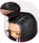 Lashey Invisi Edge Clip in Hair Extensions, 7pcs 110g 14 Inch Natural Black Seamless Clip in Hair...