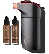 LUMINESS Breeze Airbrush Root & Hair Cover Up Kit, Brunette - 2 Water-Resistant Hair Color Concea...