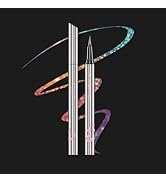 CHARMACY Chameleon Glitter Liquid Eyeliner, Metallic Multi-Reflective Finish Eye Liner, Glitter l...