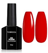 red nail polish