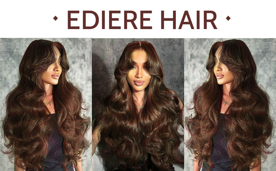 Brown Wig Human Hair