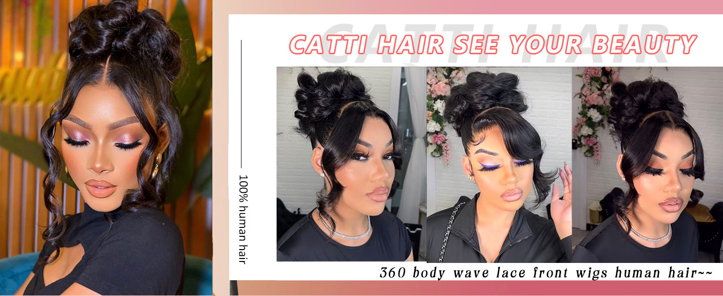360 lace front wigs human hair