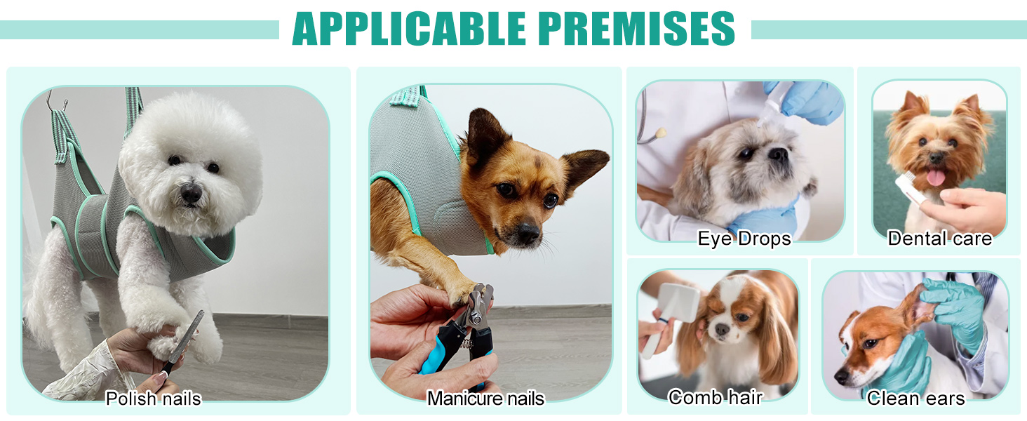 dog grooming hammock dog grooming harness dog hammock for grooming dog sling for nail clipping