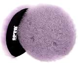 SPTA 2Pcs 6Inch (150mm) Wool Cutting Pad Set, Purple Wool Buffing and Polishing Pad for Heavy Cut, Car Polisher