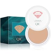 QIC Full Coverage Concealer Cream,Undereye Corrector Conceal for All Skin Tones, Hides Scars,Dark...