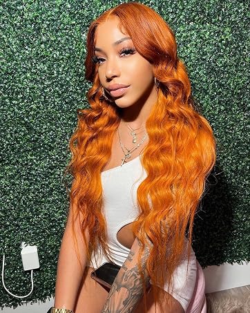 ginger wig human hair