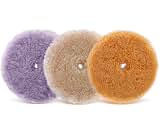 SPTA Wool Buffing Polishing Pads, 3Pcs 6