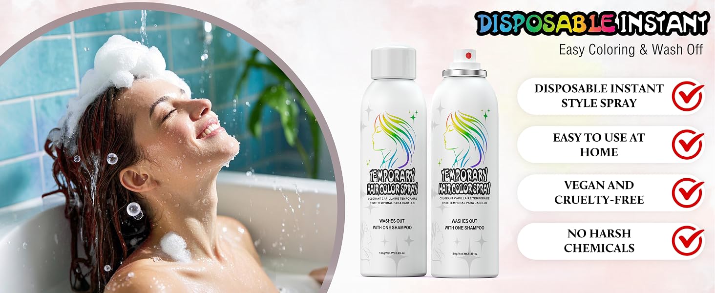 Instant Hair Dye Alternative for Adults
