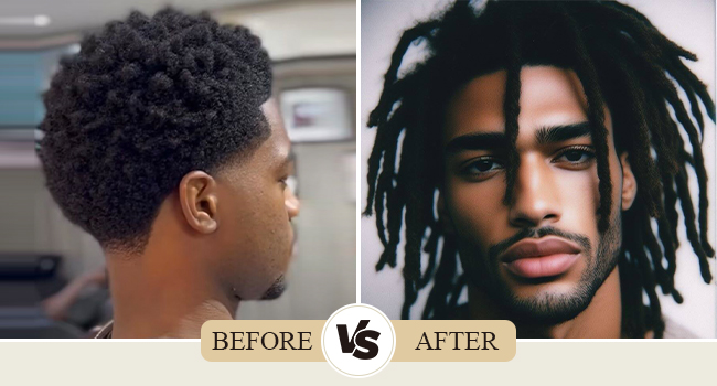 Human Hair Dreadlock Extensions