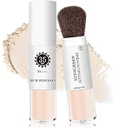 XINGXYUEL Mineral Sunscreen Setting Powder SPF 35 Mineral Brush Powder Sunscreen for Face Oil Con...
