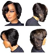 Short Pixie Cut Wig Human Hair