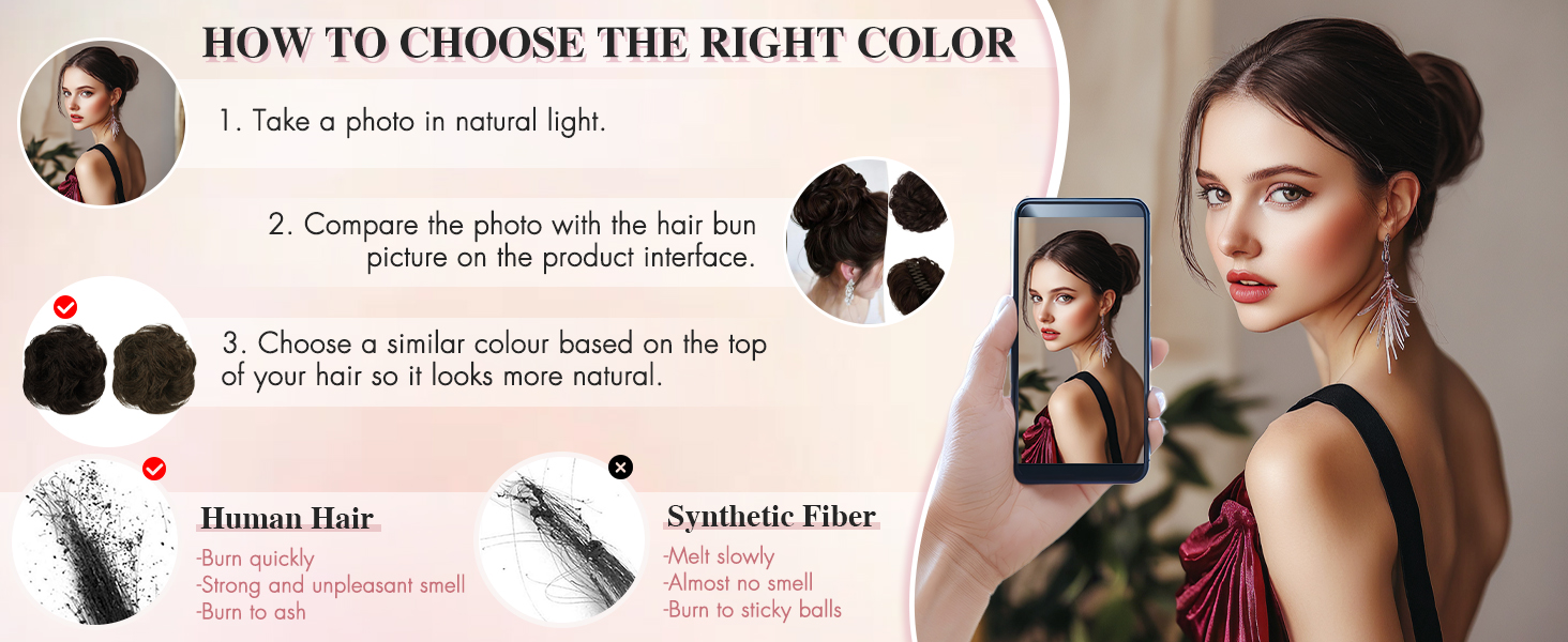 hair pieces for updos real hair