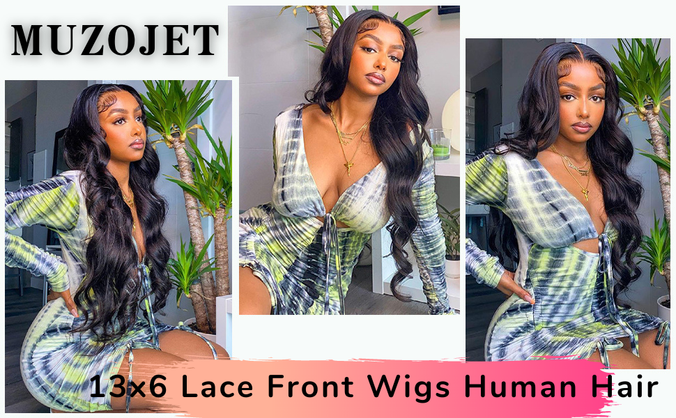 13x6 Lace Front Wigs Human Hair Wigs for Black Women