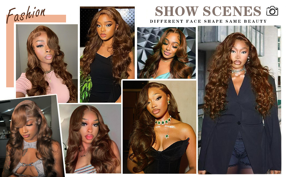 HD Transparent Lace Front Wigs Human Hair