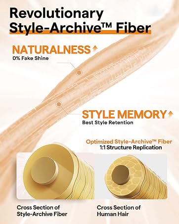Honey Cinnamon Syrup | Never Lose Curl Style Archive Premium Fiber Wig