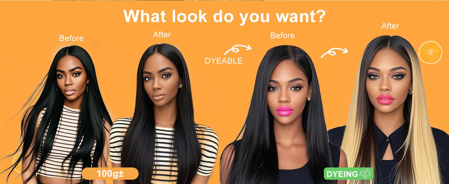 straight hair bundles