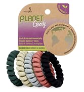Goody Planet Goody Elastic Thick Hair Coils, Neutral Pack - Medium Hair to Thick Hair - Hair Acce...