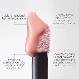 Lip gloss ingredients, Affordable lip gloss, Luxury lip gloss, Lip gloss for evening, Glossy lips