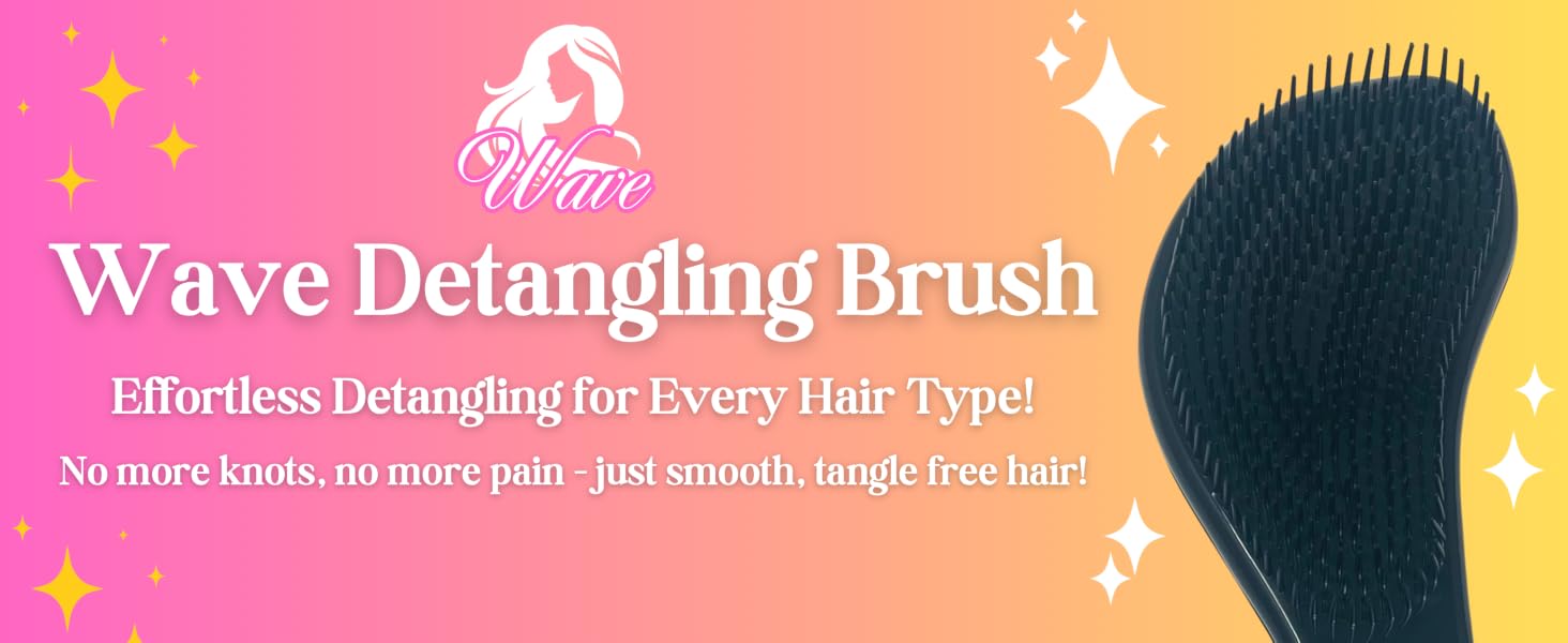 wave detangling brush