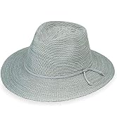 Wallaroo Hat Company Women’s Victoria Fedora – UPF 50+ UV Protection, Wide Brim, Medium Size, Pac...