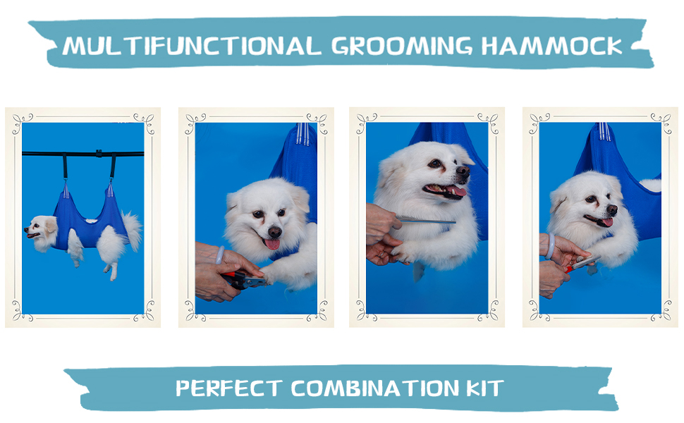 Pet Grooming Hammock Restraint Bag