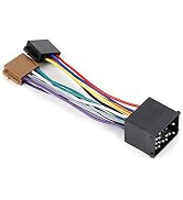 KIMISS Radio Wiring Harness, Fits for E36 E46 E39 Car Stereo Harness Radio Adapter Stereo Harness...