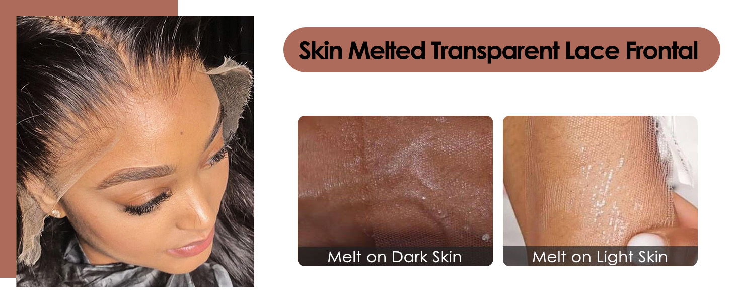 Lace Melted into Skin Well