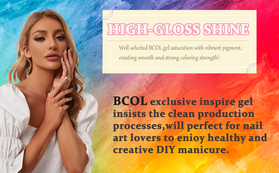 Gel Nail Polish Application