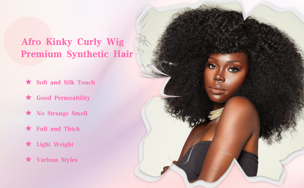 Afro Kinky Curly Wig