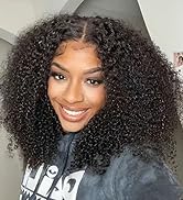Afro Kinky Curly Clip Ins Human Hair 4C Hair Clip in Extensions Real Natural Human Hair for Black...