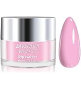 Lavender Violets Baby Pink Color Dip Powder 14g Sheer Rose Pink Dipping Powder for French Nail Ar...