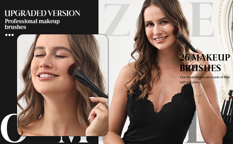 26pcs makeup brush set