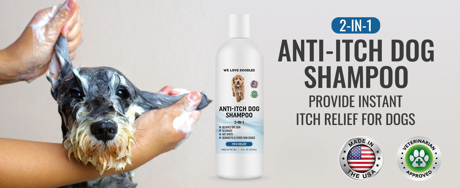 anti itch dog shampoo