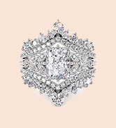 Jeulia Knot Round Cut Sterling Silver Interchangeable Ring Set