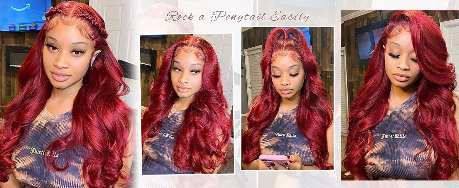 13x4 Lace Frontal Glueless Body Wave Human Hair Wigs