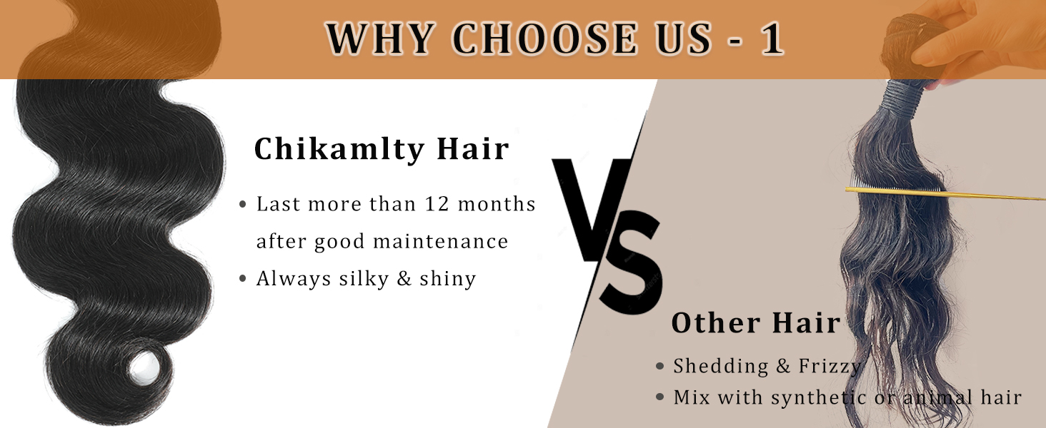 unprocessed human hair bundles body wave