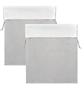 Segbeauty 2pcs Velvet Satin Bags with Drawstring, 15.7x11.8in Large Velvet Drawstring Bag Velvet ...