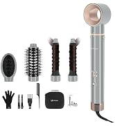 5 in 1 Blow Dryer Brush IG INGLAM MegaAir Hair Styler Brushless Hair Dryer Brush Left/Right Air A...