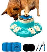 Dog Nail File Puzzle Toy Slow Food Feeder Treat Distributor Mental Enrichment Toy Food Dispenser ...