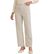Allegra K Women's Packets High Waisted Work Office Formal Casual Long Pants