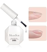 MelodySusie Hema Free Clear Builder Nail Gel for Nails Thickening, Soak Off UV Extension Gel, Rhi...