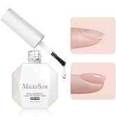 MelodySusie Hema Free Clear Builder Nail Gel for Nails Thickening, Soak Off UV Extension Gel, Rhi...