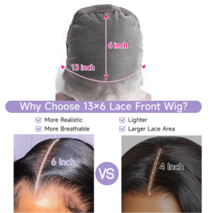 13x6 lace front wig more realistic more lighter
