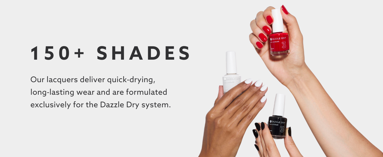 150+ shades