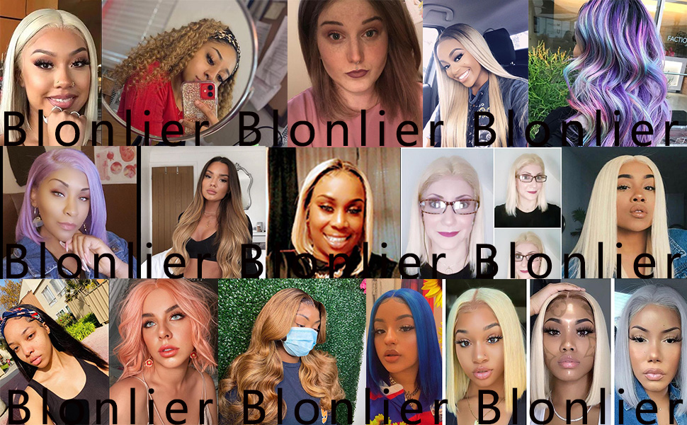 ombre blonde bob wigs