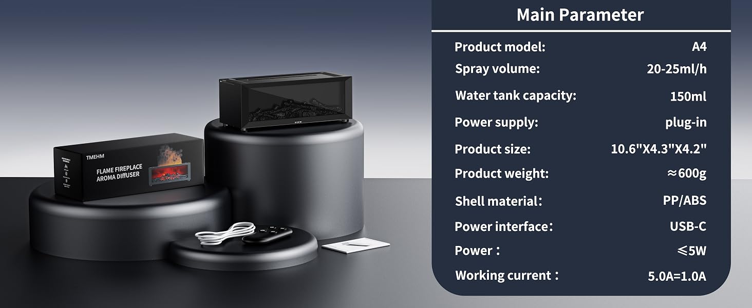 Flame Air Diffuser Humidifier