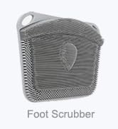 FREATECH Large Silicone Foot Scrubber Mat - Shower Foot Cleaner Brush to Clean, Exfoliate and Mas...