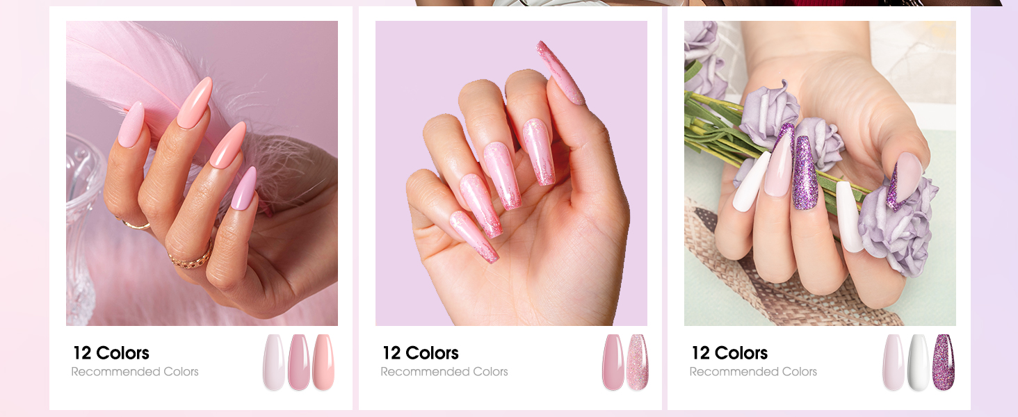 gel nail polish set